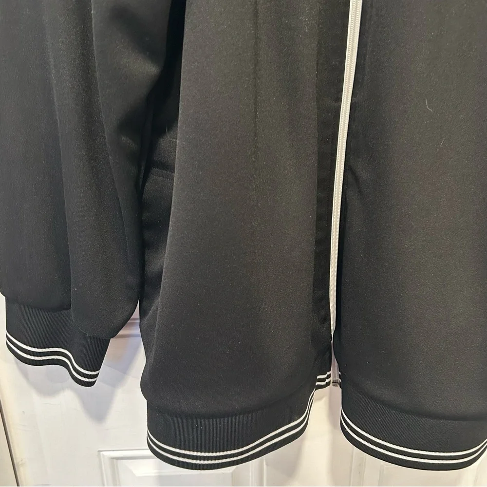 Nike Air Full Zip Men’s Track Jacket Black Sport Athletic Streetwear Sz XL